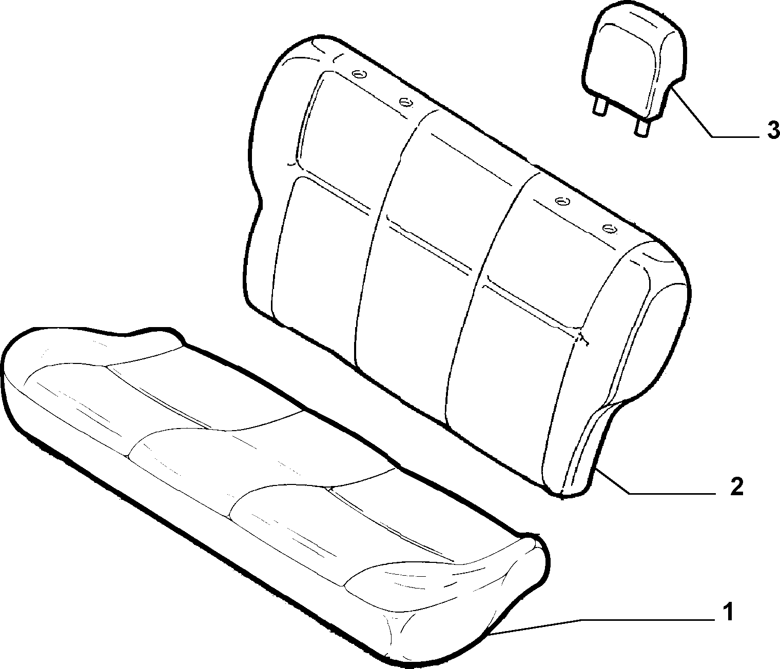 70615/04 REAR SEAT LINING