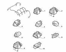 10226-060 ENGINE HARNESS CONNECTORS