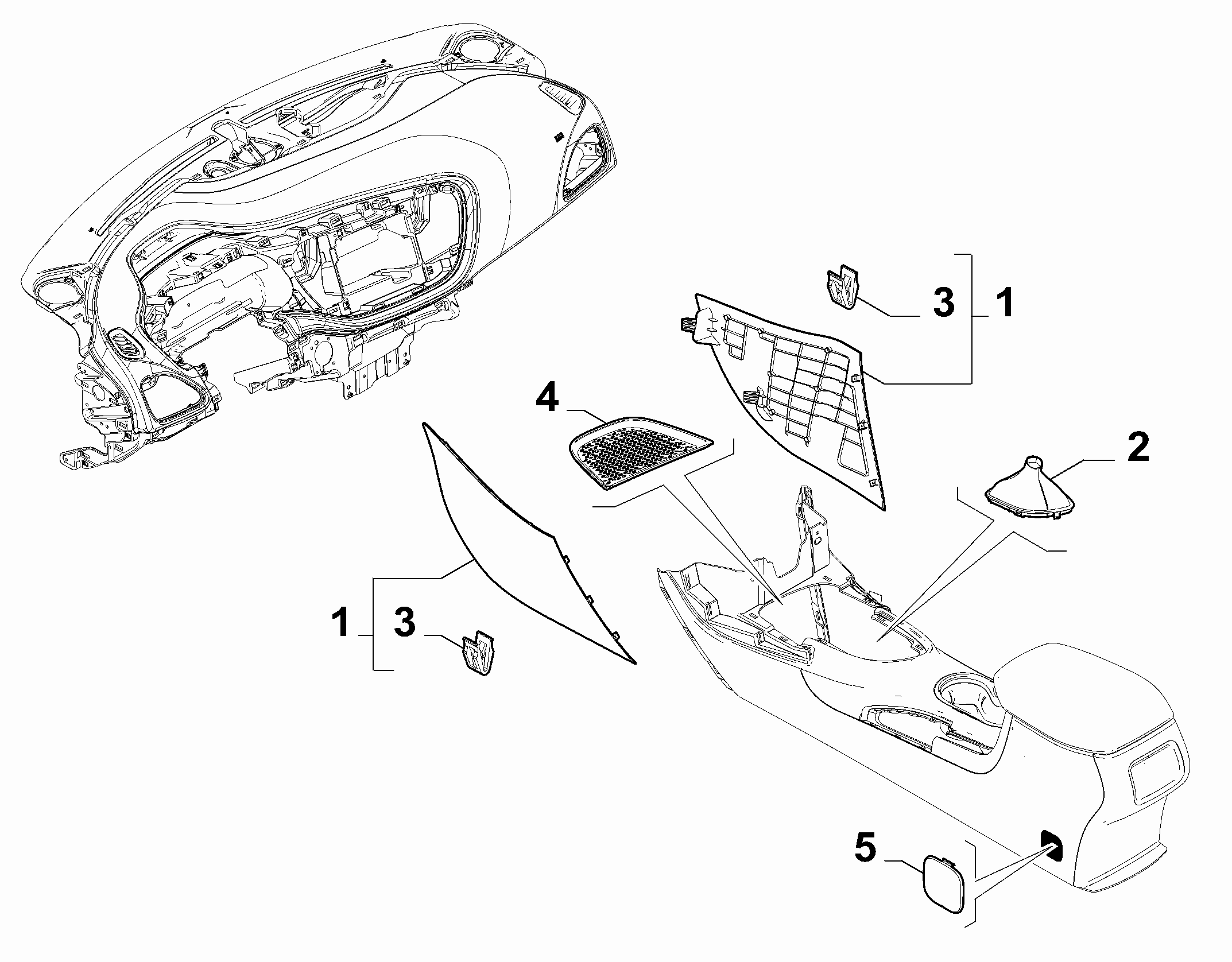 70504-040 COVERS  -  BEZELS - AIR DIFFUSER