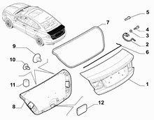 70160-010 BOOT LID