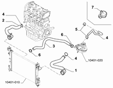 10401-030 RADIATOR PIPING