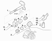 21219-010 GEAR SHAFT