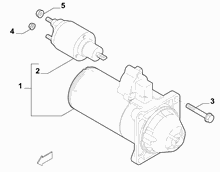 55201-010 STARTER MOTOR
