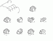 10226-060 ENGINE HARNESS CONNECTORS