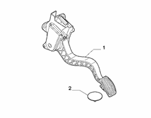 10222-010 ACCELERATOR PEDAL COMMAND