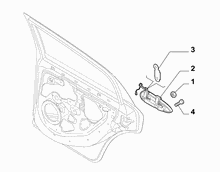 70136-060 FRONT DOOR HANDLE