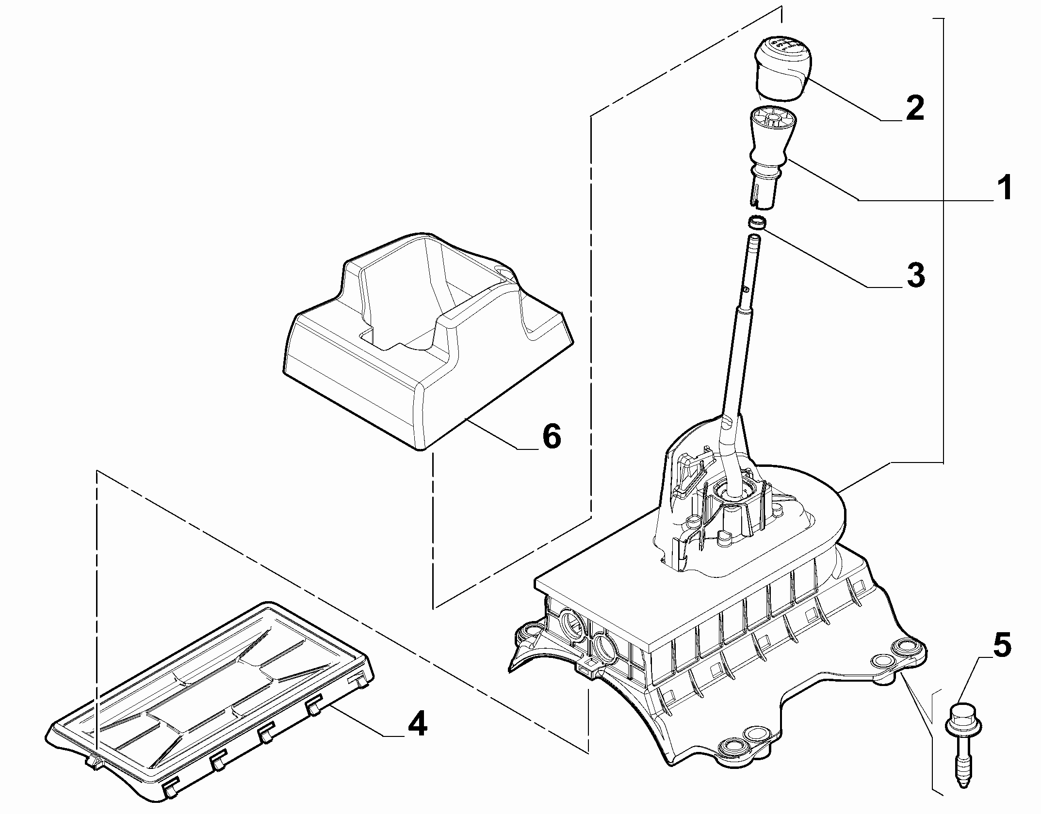 21221-010 GEAR STICK