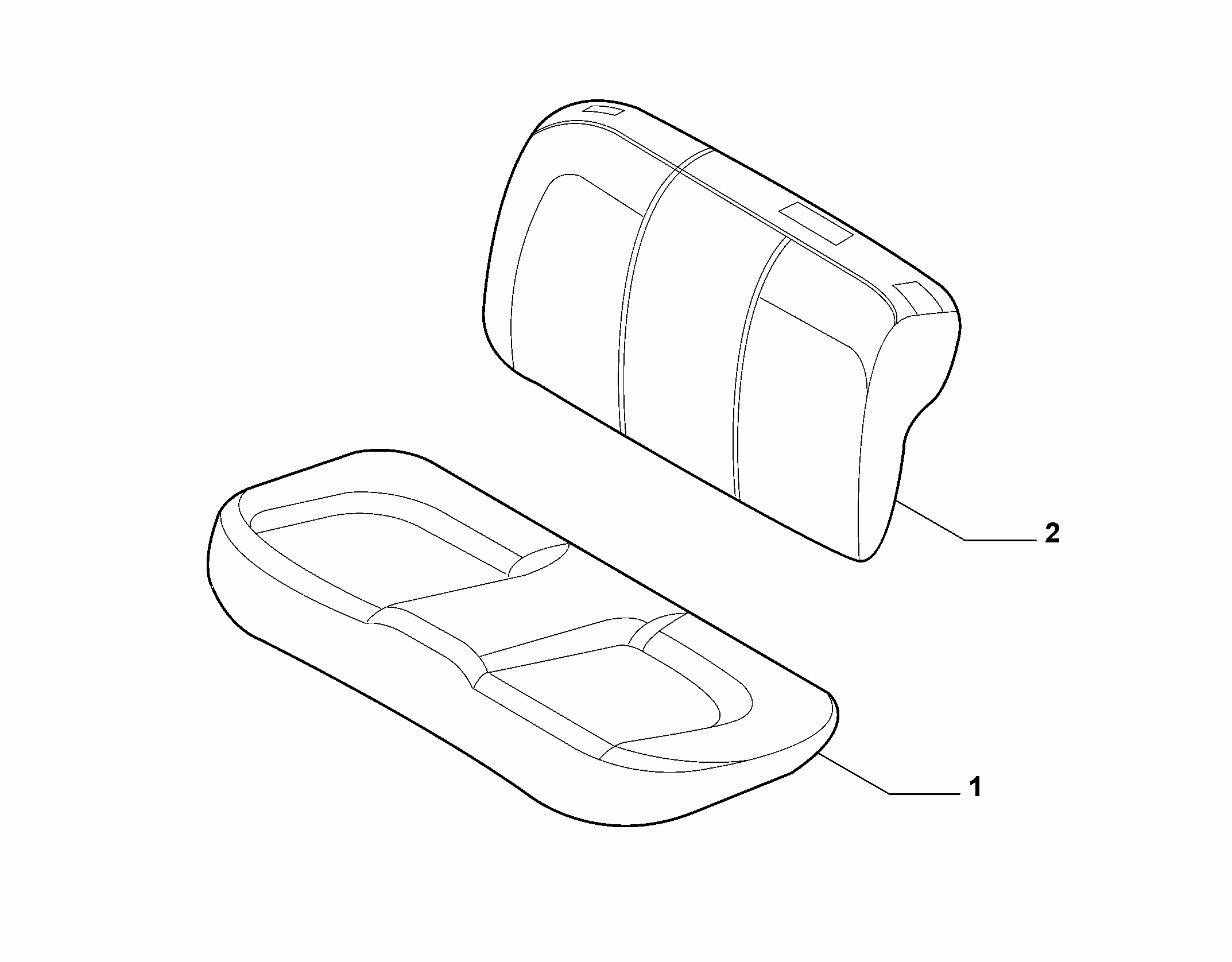 70613-010 REAR SET PADDING