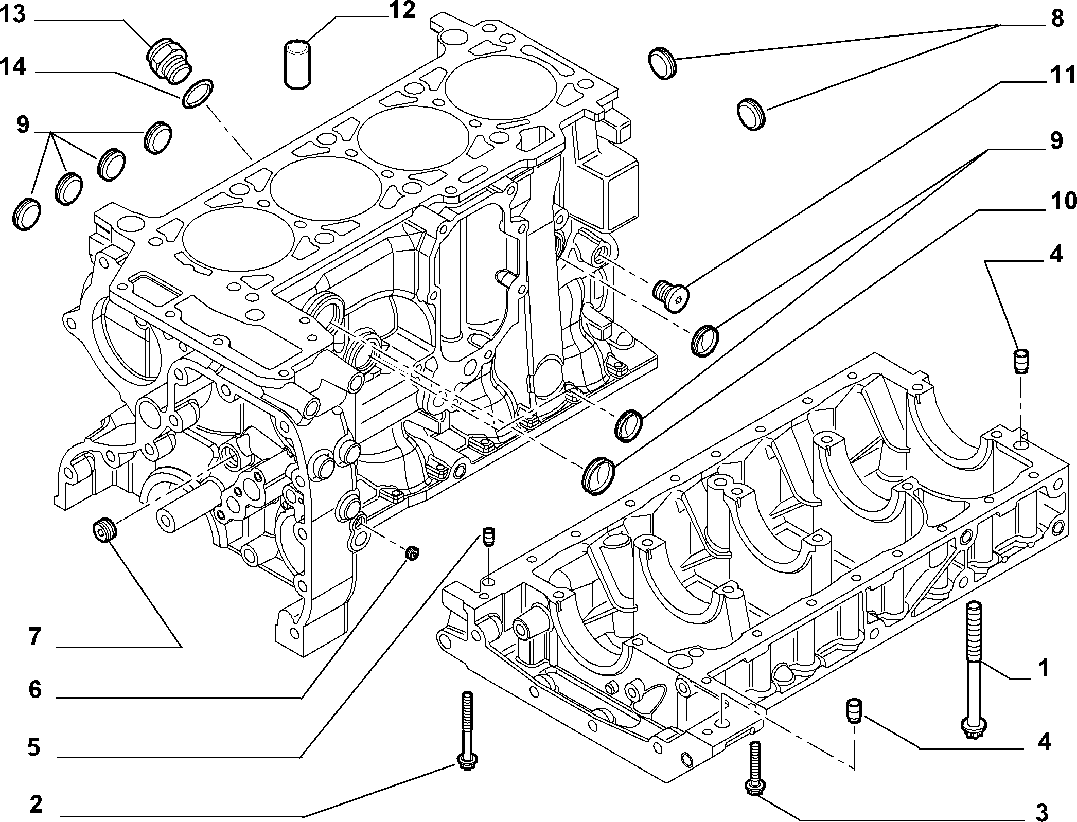 10101-010 CRANKCASE
