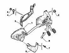 33101-010 RUDDER BAR