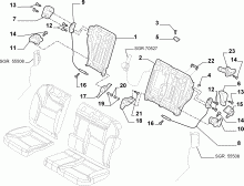 70613/03 REAR SEAT