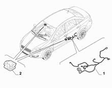 55526-020 REAR DOOR HARNESS