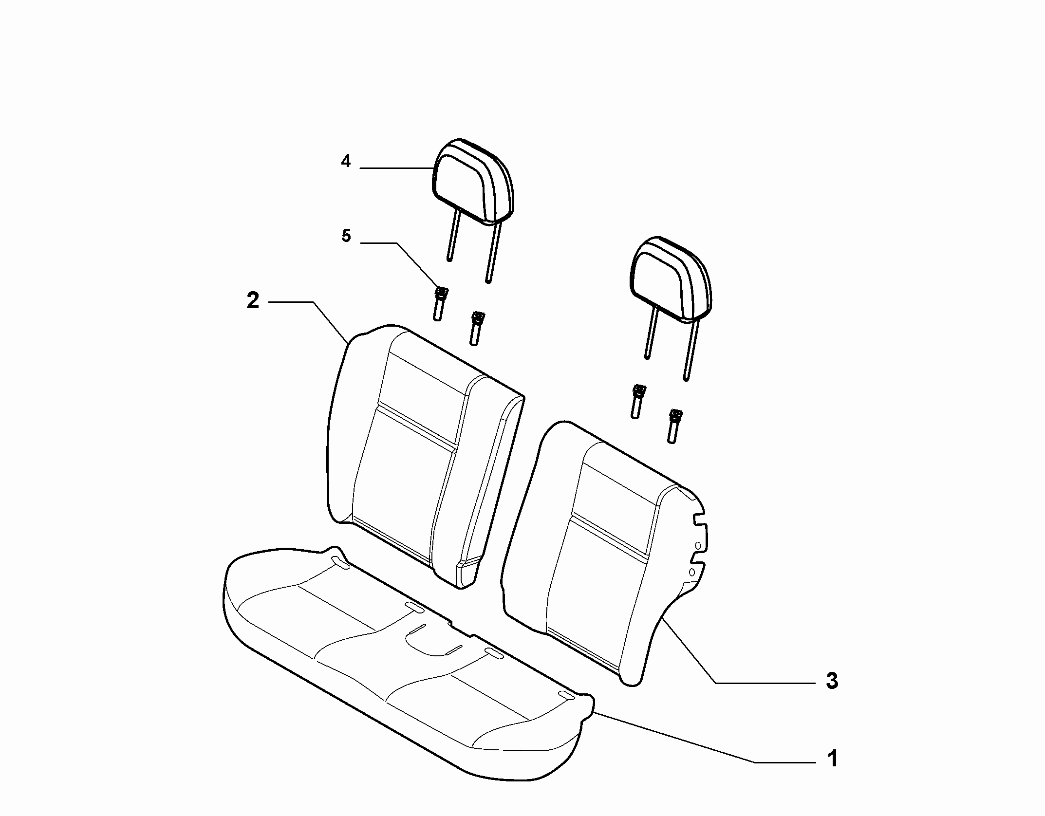 70615/04 REAR SEAT LINING