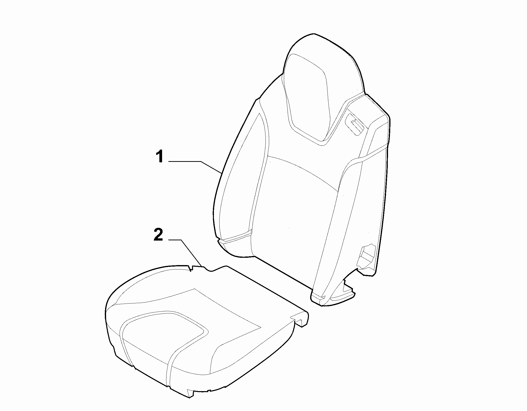 70606-011 DRIVER SEAT COVERS