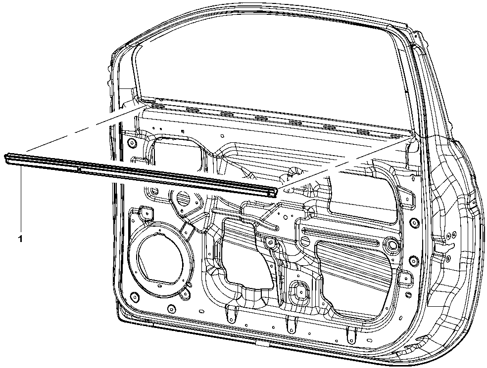 70129-080 FRONT DOOR RING GASKET