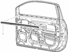 70129-080 FRONT DOOR RING GASKET