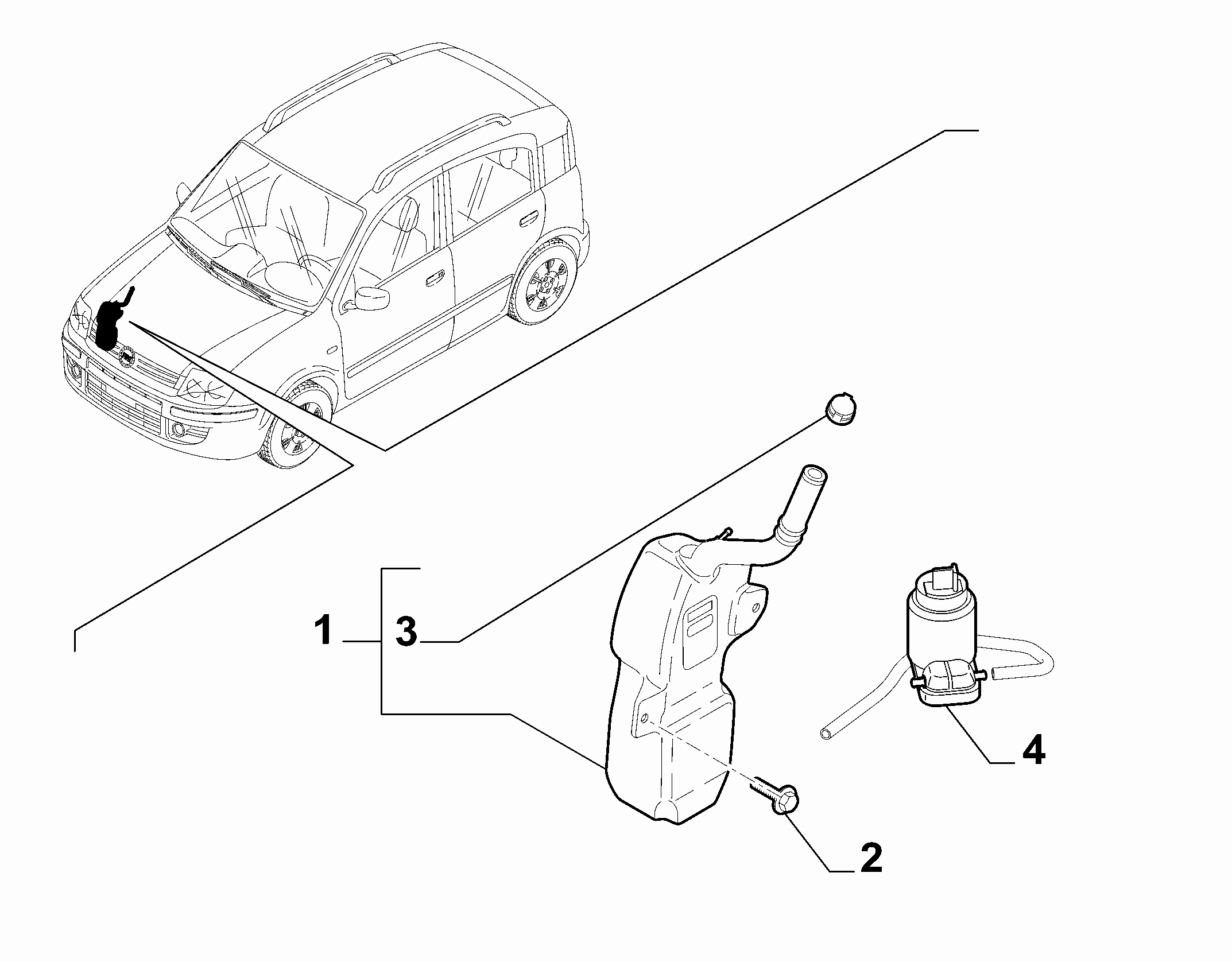 55514-030 WINDSHIELD WIPER RESERVOIR