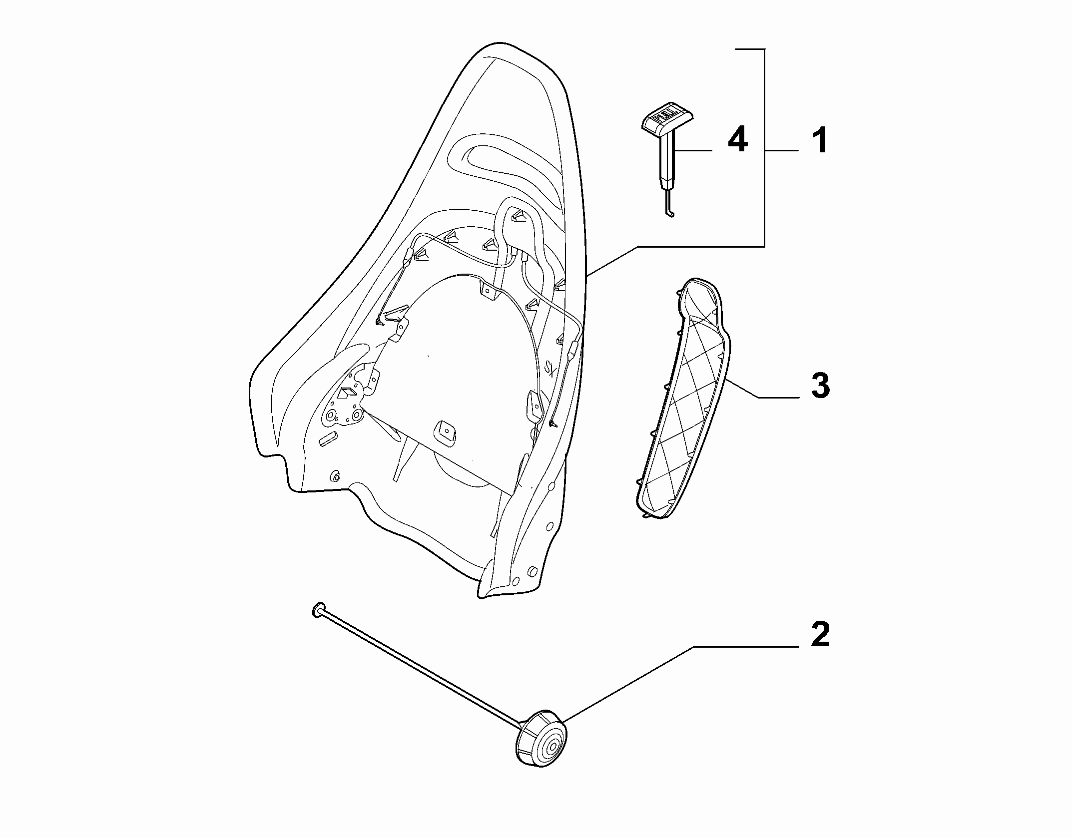 70601-020 FRONT SEAT FRAME