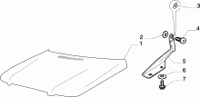 70101/01 КРЫШКА ПОДКАПОТНОГО ПРОСТРАНСТВА