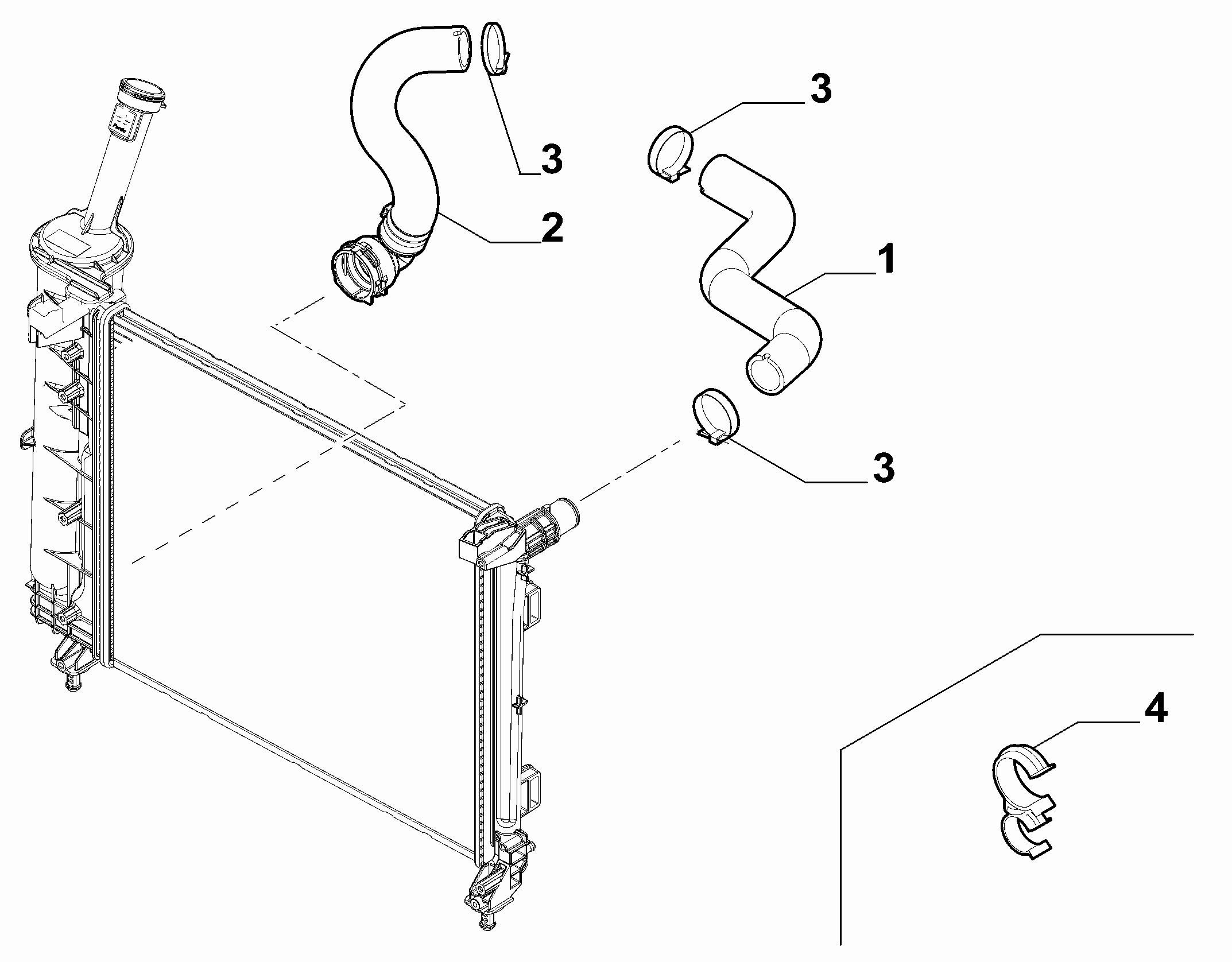10401-030 RADIATOR PIPING