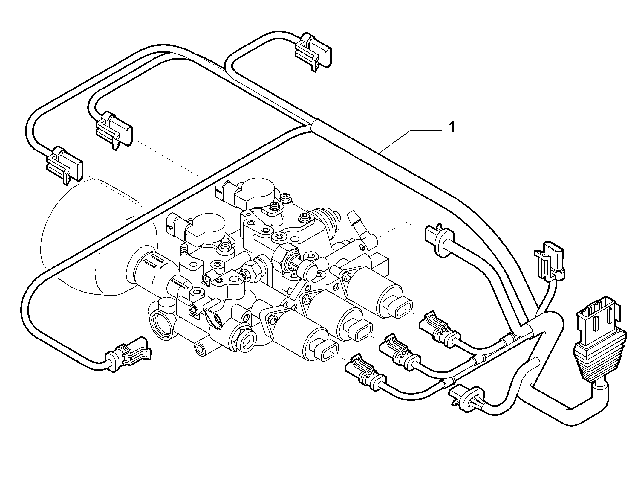 21200-030 GEARBOX CONTROL MODULE, WIRING HARNESS
