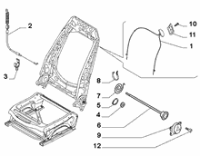 70601-030 FRONT SEAT ADJUSTMENT DEVICES