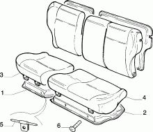 70613/07 REAR SEAT