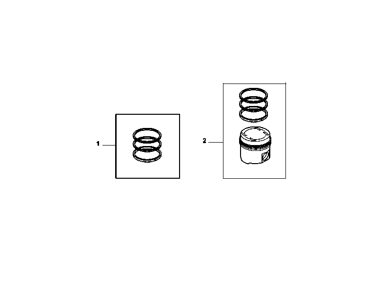 10105-020 PISTONS AND RINGS 