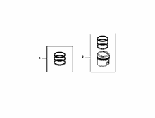 10105-020 PISTONS AND RINGS 