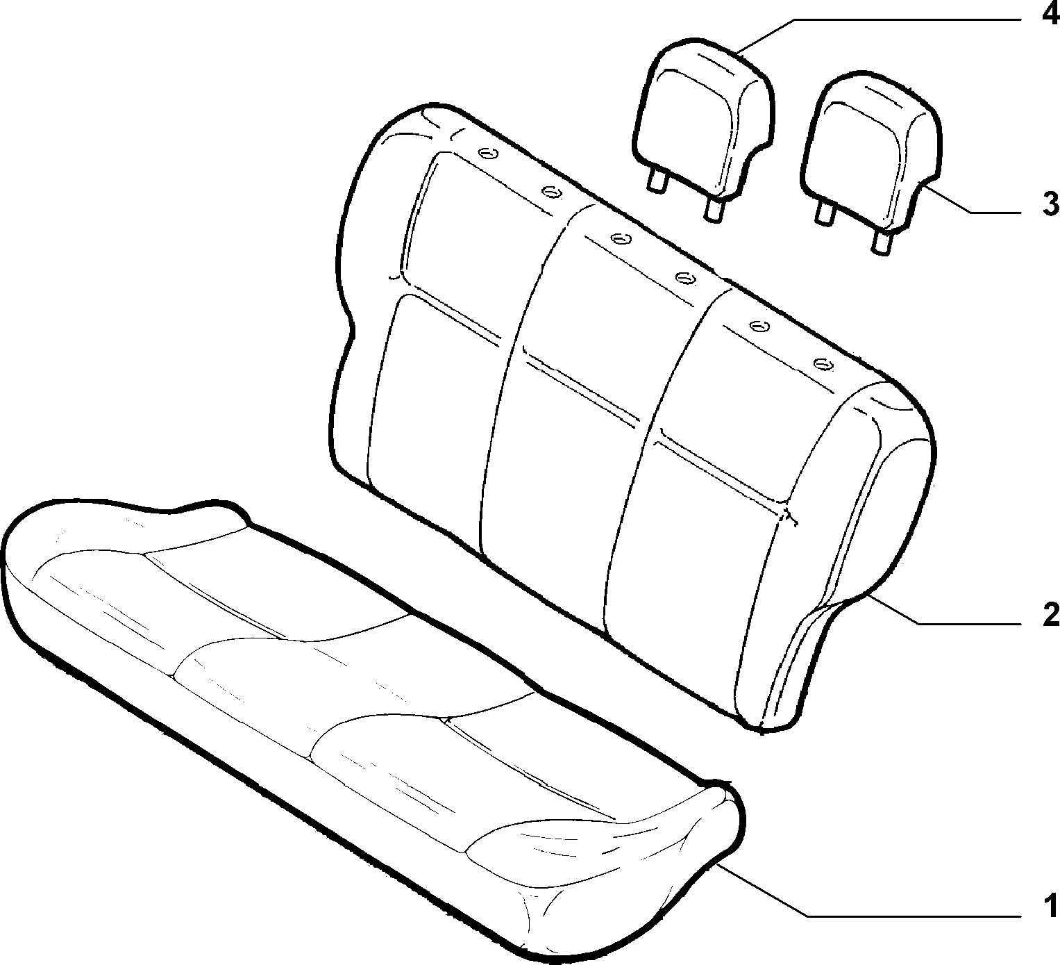 70615/20 REAR SEAT LINING