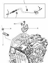 21221-020 GEAR STICK FLEX SHAFT