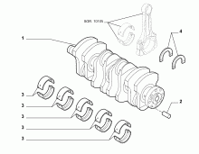 10103-010 ENGINE SHAFT AND HALF BEARING