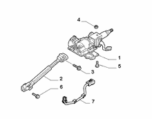 41201-020 POWER STEERING SHAFT