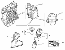 10301-040 OIL FILTER SUPPORT