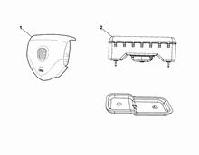 55508-009 FRONT AIRBAGS