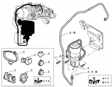 21200-090 GEARBOX CONTROL MODULE, PIPING, BRACKETS AND CLIPS