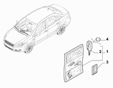 55202-020 KEY KIT AND OPENING SYSTEM