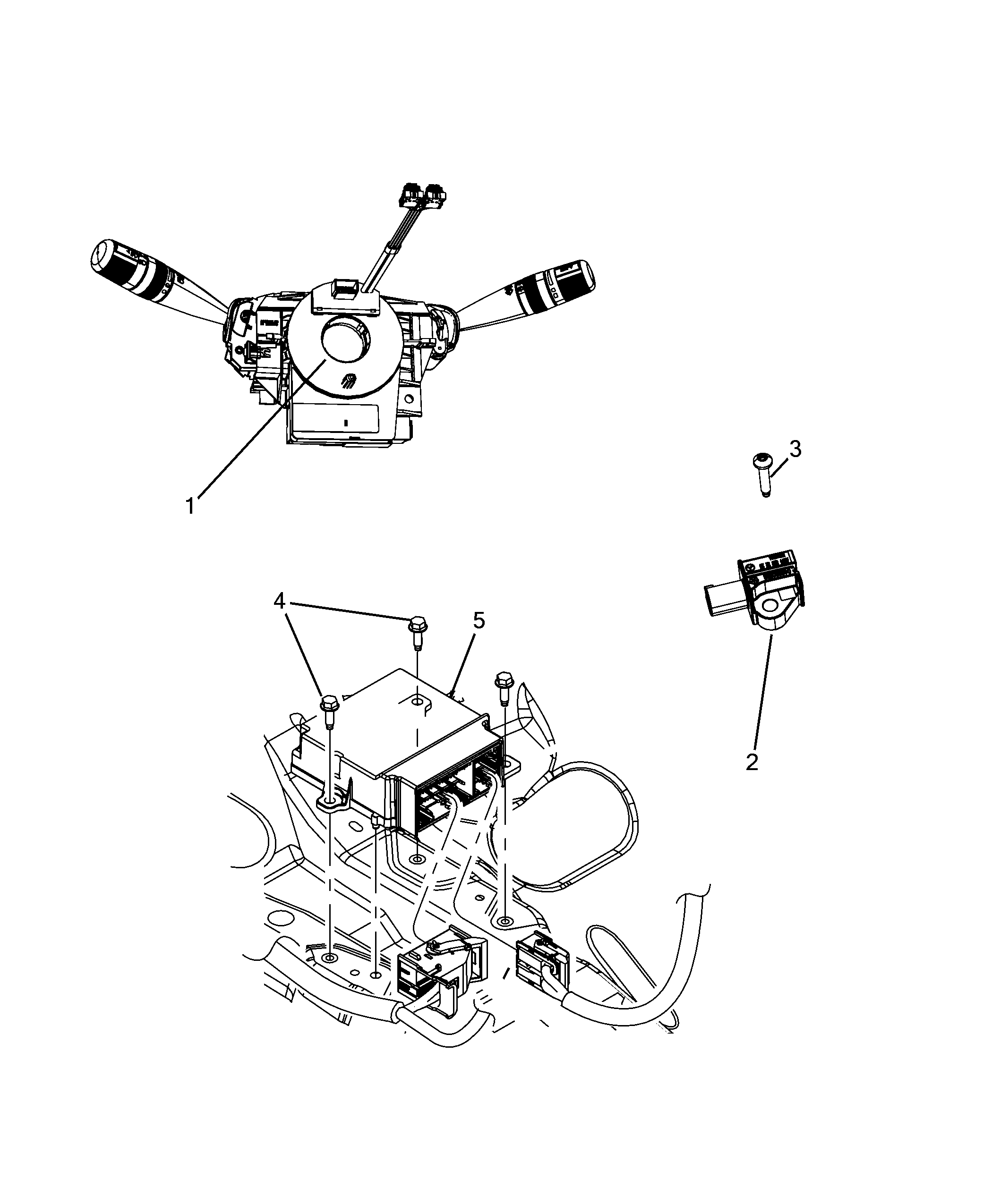 55508-070 REMOTE CONTROL AIRBAG SENSOR
