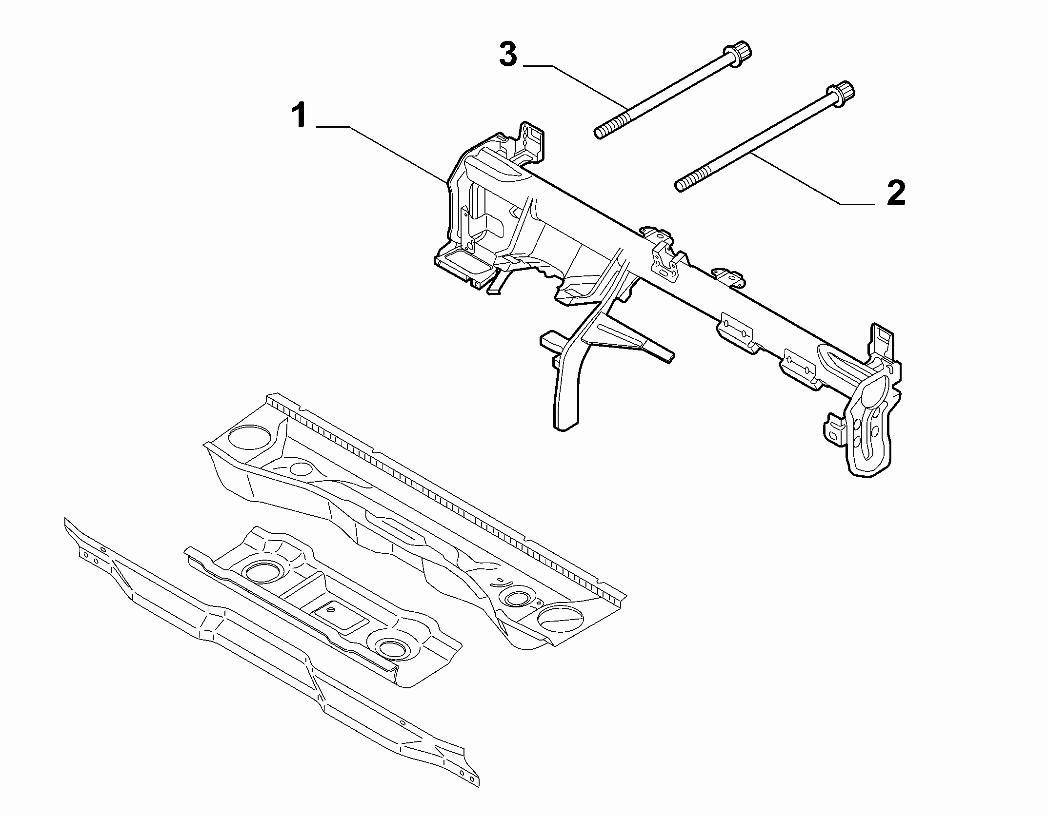70002-050 DASHBOARD CROSSRAIL