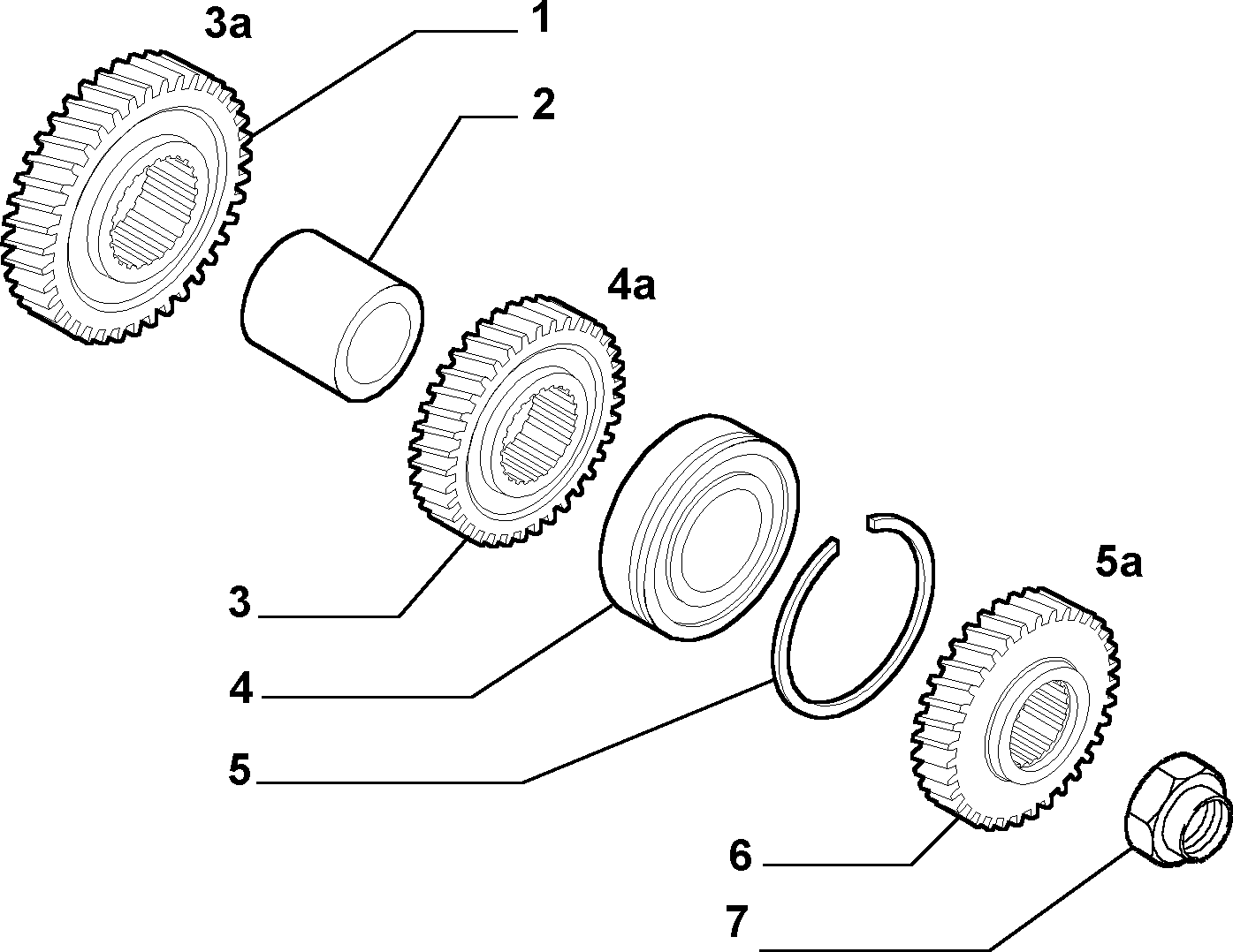 21215-040 MANIFOLD GEARS