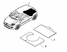 70526-030 TRUNK MATS