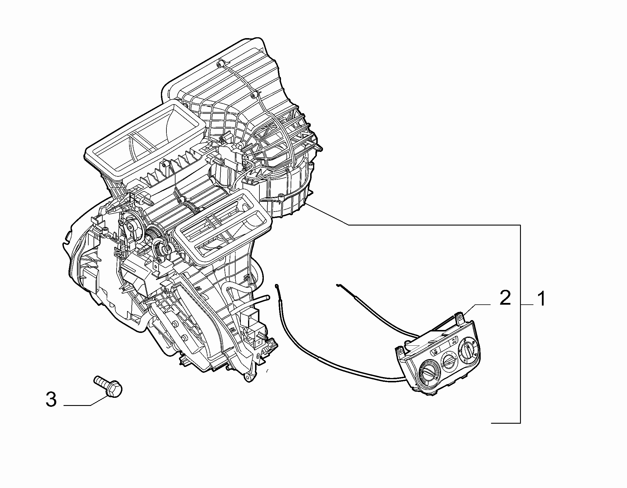 50101-010 HEATER/AIR CON
