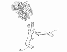 50101-070 REAR AIR DUCT