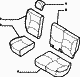 70615/04 REAR SEAT LINING