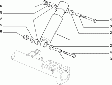 44305/00 ЗАДНИЕ ПОДВЕСКИ 