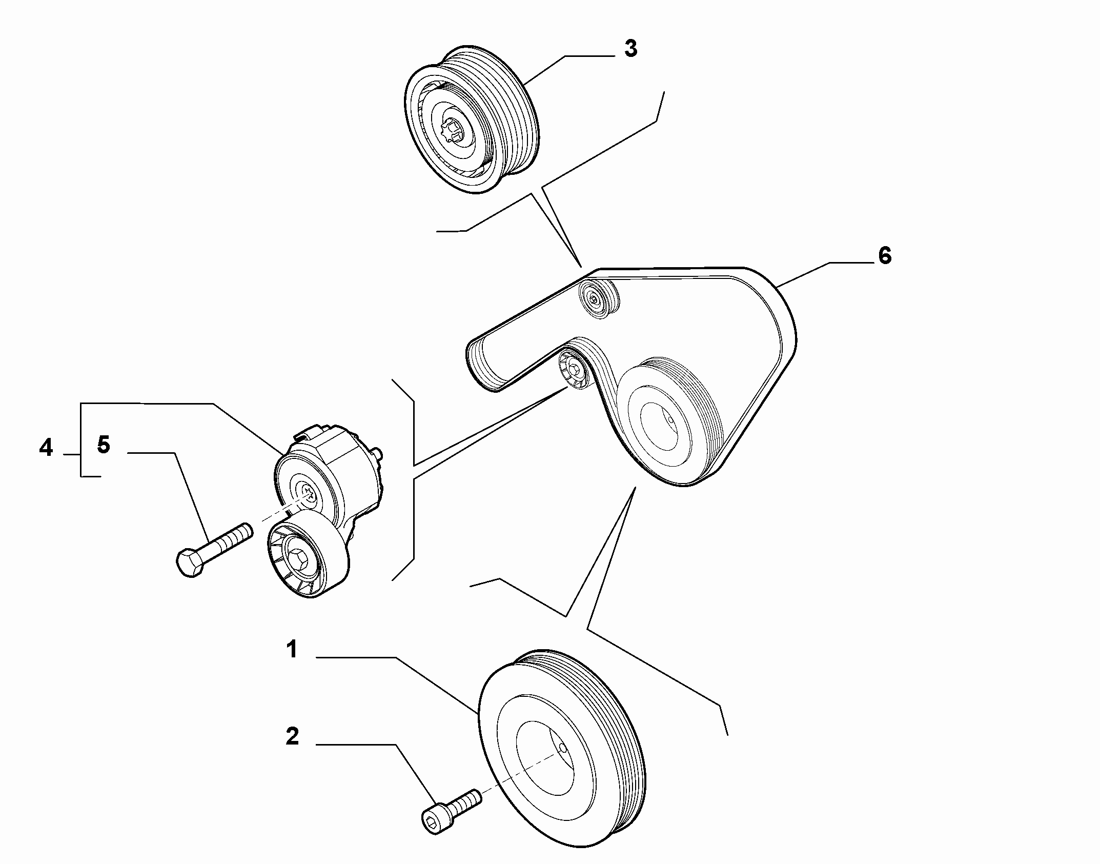 10115-010 BELTS AND PULLEYS