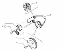 10115-010 BELTS AND PULLEYS