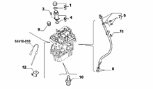 10301-060 DIP STICK, CAP, TRANSMITTER AND PRESSURE ROD