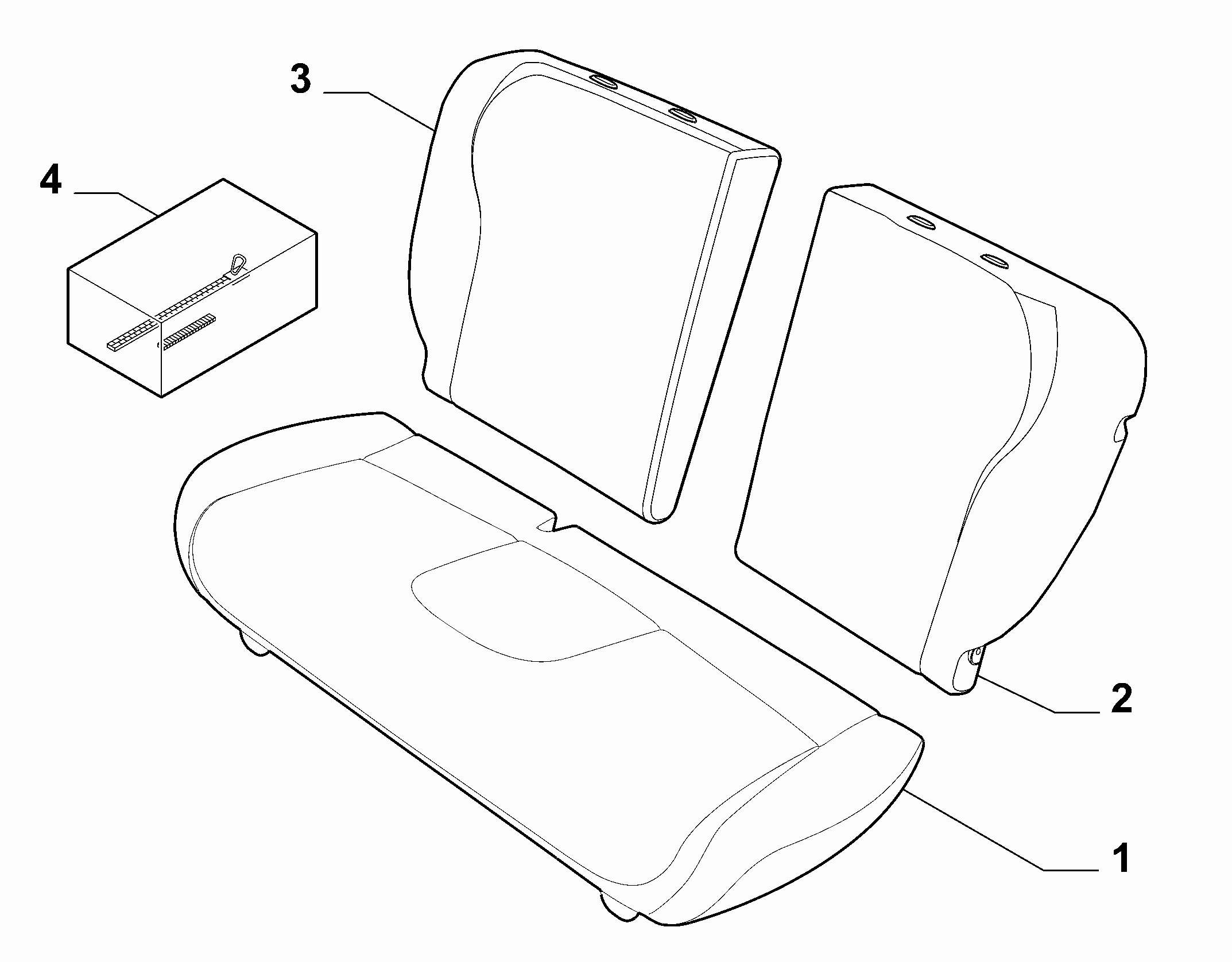 70615-010 REAR SEAT LINING 