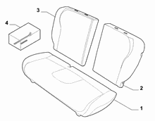 70615-010 REAR SEAT LINING 